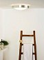 79158/02/12 Lucide Fresh потолочный светильник для ванной с круглым плафоном серебристого оттенка — фото 2