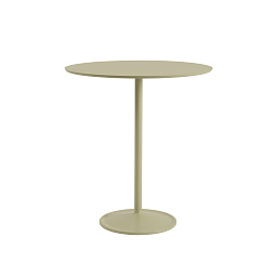 SOTAB95R30303 Muuto Soft барный стол круглый бежево зеленый d95x105 см