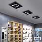 Metal Lux Dado PL 6L современный потолочный светильник с шестью лампами прозрачное зеркало 259.360.01 — фото 2