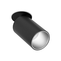 Потолочные светодиодные светильники Led technology SPY IN 13.30 W черный + серебристый