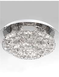 83399203 Nova Luce Quentin потолочный светильник с круглым корпусом и хрустальными элементами
