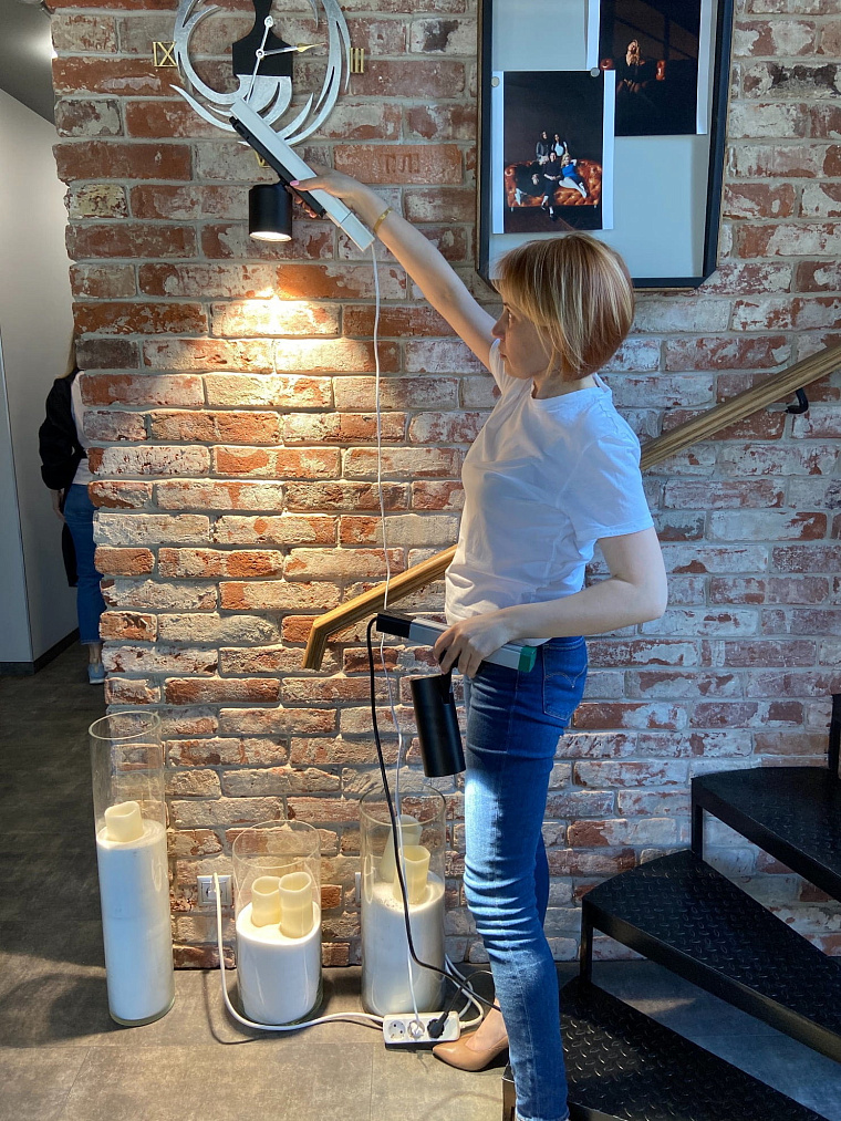 Обновление светильников для студии колористики Brera color bar, Москва — фото 3