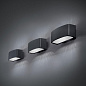 061597 Ideal Lux ANDROMEDA AP1 NERO уличный настенный светильник черный — фото 1