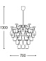 SAUVIGNON/S/NL Aldo Bernardi Sauvignon PENDEL NICKEL ZONDER GLAZEN Подвес — фото 1