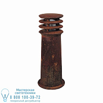 Rusty bollard lamp 40cm cast iron Ржавый светодиод 40 см 8,5 Вт - 470 лм Royal Botania