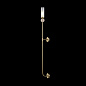 Бра Crystal Lux SIMPLY AP1.2 BRASS — фото 5
