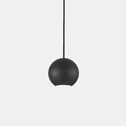 231259 Ideal lux Mr jack подвесной светильник с черным шарообразным плафоном