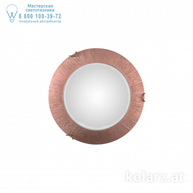 Kolarz MOON A1306.11.4.SunCu потолочный светильник состаренная латунь ø30cm высота 8cm 1 лампа e27