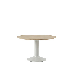 MITAB120R0603 Muuto Midst обеденный стол круглый дуб серый 120 см