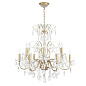 Люстра Crystal Lux ODELIS SP12 GOLD — фото 1