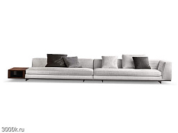 Roger Секционный тканевый диван Minotti