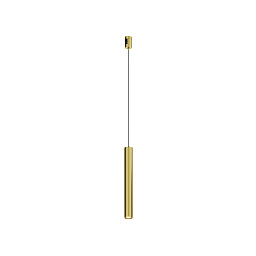 TR155-1-5W3K-BS Maytoni Focus трековый светильник в виде вытянутого стержня из латуни
