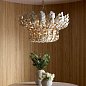 Люстра Arteriors Bilal, кокосовая скорлупа цвета слоновой кости — фото 1