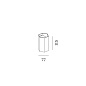 Настенный светильник HEXO WALL mini 1.0 Wever & Ducre — фото 6
