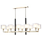 Люстры Crystal Lux MAESTRO SP-PL10 L1100 GOLD — фото 1