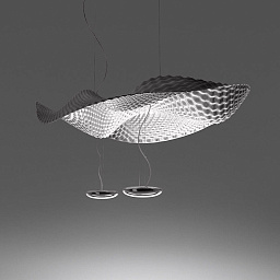 1513010A Artemide Cosmic подвесной светильник с перфорированным алюминиевым куполом и зеркальными элементами
