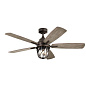 52" Lydra Fan Olde Bronze люстра-вентилятор 310073OZ Kichler — фото 2