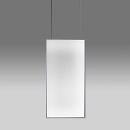 2005010A Artemide Discovery подвесной светильник с вытянутой панелью и нейтральным светом