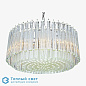 Flat Drum потолочный светильник Bella Figura cl451 75 clear rod