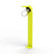 Sherlock N° 2; Clear glass E27 42W; Sulfur yellow