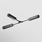 TRA004CWT-22B Maytoni Accessories for tracks Gravity Комплектующие для систем освещения с токоведущими элементами Черный — фото 1