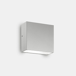 113760 Ideal lux Tetris уличный настенный светильник с квадратным корпусом серого оттенка