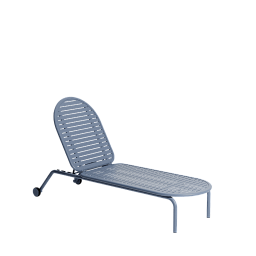M0745325 WEEK-END Petite Friture Шезлонг садовый голубой