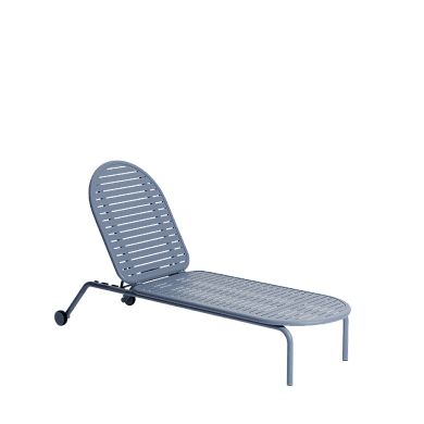 M0745325 WEEK-END Petite Friture Шезлонг садовый голубой