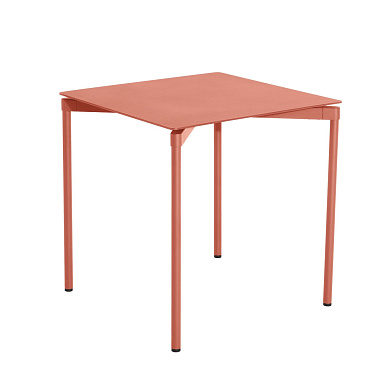 M0810705 FROMME Petite Friture Квадратный стол коралловый