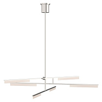 Klee 6-Light Chandelier 6-Light Chandelier polished nickel 3000K 90 CRI
