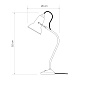 Original 1227 Mini Dove Grey Anglepoise, настольная лампа — фото 3