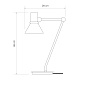 Type 80 Desk Lamp Rose Pink Anglepoise, настольная лампа — фото 7