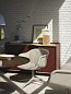 Muuto Midst Обеденный стол Ø120 см, темный промасленный дуб / темно-красный MITAB120R0502 — фото 4