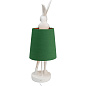 53472 Настольная лампа Animal Rabbit Белый/Зеленый 68см Kare Design