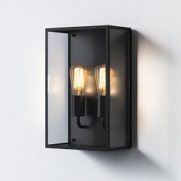 1183027 Astro lighting Messina настенный светильник текстурированный чёрный
