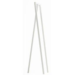 AB277-A861-AA56 Hay Loop Stand напольная вешалка-петля с тонкой металлической рамой в белом цвете