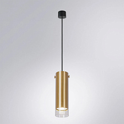 A5367SP-1SG Arte Lamp LAZIO подвесной светильник цилиндрической формы с металлическим корпусом