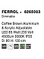 6265003 FERROL Novaluce светильник Dimmable LED 85W 4500Lm 3000K IP20