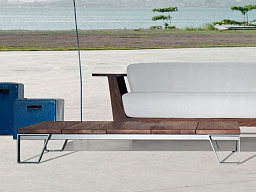 Gervasoni Outdoor Низкий прямоугольный садовый столик Gervasoni PID322568