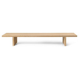 1104264894 Ferm Living Kona низкий деревянный стол для демонстрации предметов