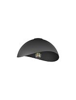 Sandy Black Metal LED E27 1x12Watt 100-240Volt IP20 bulb excluded D: 30 H: 15 cm