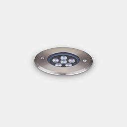 255668 Ideal lux Floor круглый встраиваемый в грунт уличный светильник с многоэлементной LED-оптикой