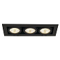 115720 SLV KADUX 3 SET recessed fitting triple-headed LED потолочный встраиваемый светильник — фото 4
