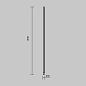 Шинопровод Maytoni Busbar trunkings Arity Черный TRX234-V-1.5B — фото 4