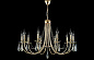 Люстра Crystal Lux VICTORIA SP10 GOLD/AMBER — фото 2