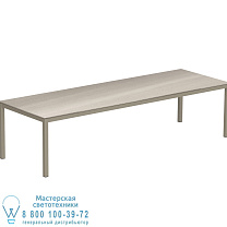 СТОЛ TABOELA 300X100CM ПЕСОЧНО-КЕРАМИЧЕСКАЯ СТОЛЕШНИЦА СЕРО-СЕРЫЙ Royal Botania