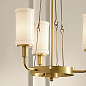Vetivene 3 Light Chandelier Natural Brass люстра 52450NBR Kichler — фото 1