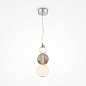 P069PL-L16CH3K Maytoni Collar Подвесной светильник 16W 800лм Хром — фото 1