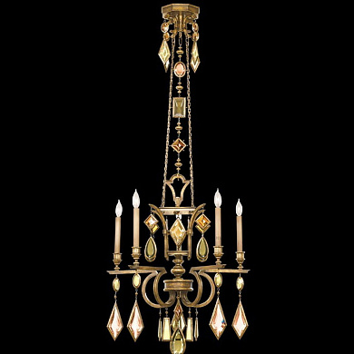 719540-1 Encased Gems 27" Round Chandelier люстра, Fine Art Lamps