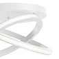 Caputo 19" LED Semi Flush White потолочный светильник 84321WH Kichler — фото 2